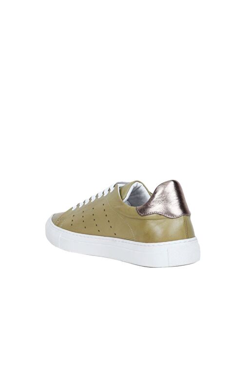 Bueno Shoes Haki Deri Erkek Spor Ayakkabı 01mq10706 - Görsel 5