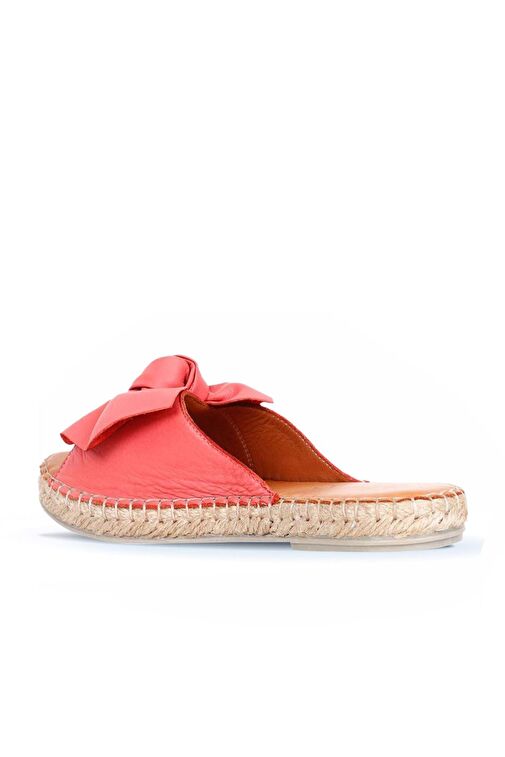 Bueno Shoes Mercan Deri Kadın Espadril Terlik 01wl4605 - Görsel 5