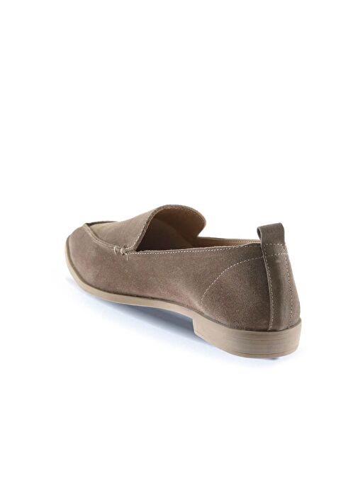 Bueno Shoes Vizon Açık Süet Kadın Düz Babet 01wn0128 - Görsel 6