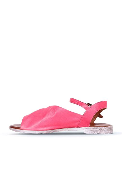 Bueno Shoes Fuşya Deri Kadın Sandalet 01wn5001 - Görsel 5