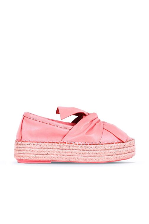 Bueno Shoes Mercan Deri Kadın Dolgu Topuklu Espadril Ayakkabı 01wq3502 - Görsel 2