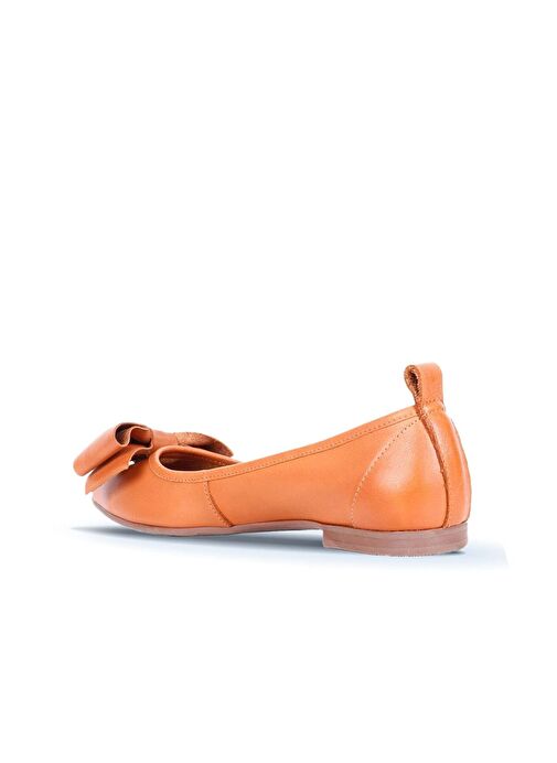 Bueno Shoes Taba Deri Kadın Babet 01wr3100 - Görsel 5
