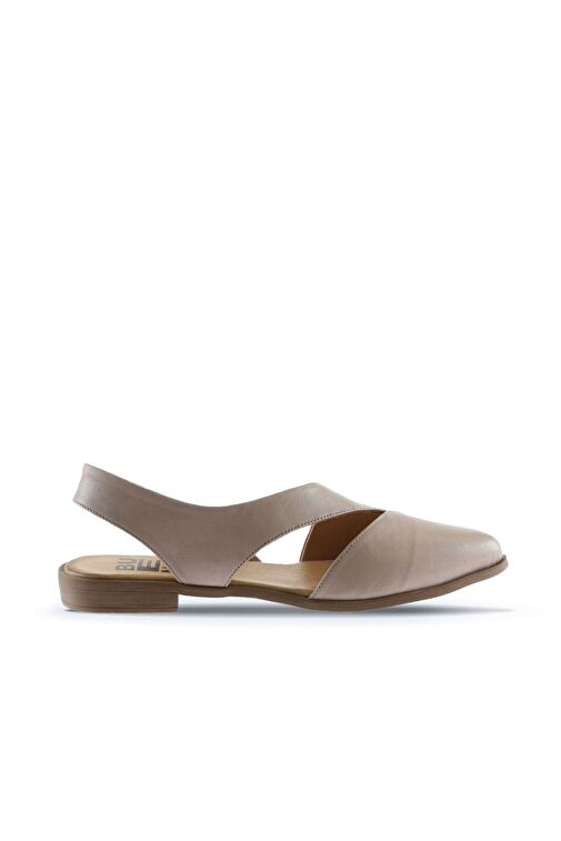 Bueno Shoes Gri Deri Kadın Sandalet 01ws2311 - Görsel 5