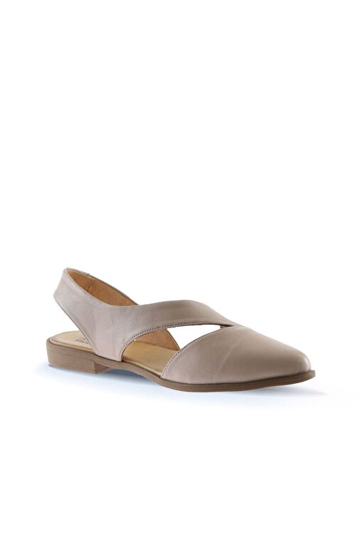 Bueno Shoes Gri Deri Kadın Sandalet 01ws2311 - Görsel 2