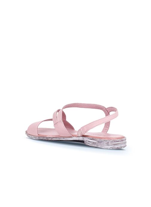 Bueno Shoes Gül Kurusu Deri Kadın Sandalet 01ws2519 - Görsel 5