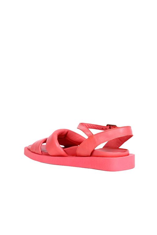 Bueno Shoes Mercan Deri Kadın Sandalet 01ws2824 - Görsel 5