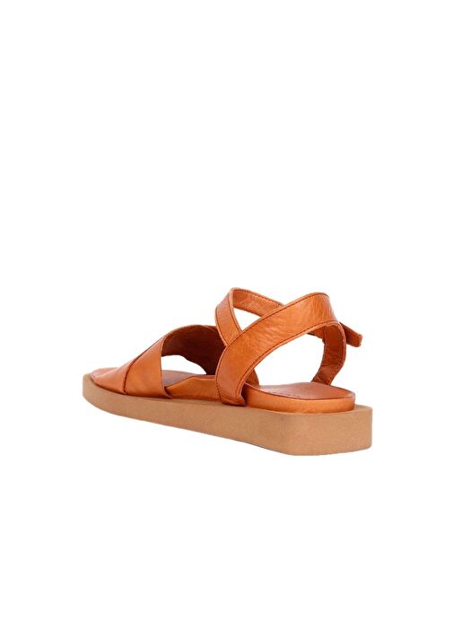Bueno Shoes Taba Deri Kadın Sandalet 01wq9102 - Görsel 5
