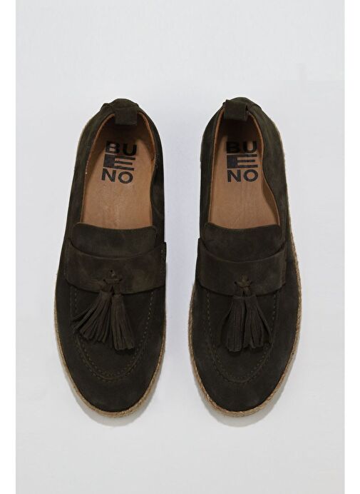 Bueno Shoes Haki Süet Erkek Espadril Ayakkabı 01ms12702 - Görsel 2