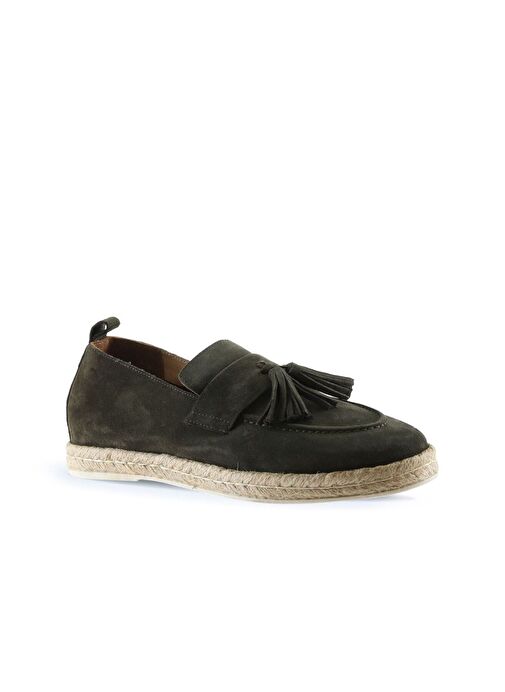 Bueno Shoes Haki Süet Erkek Espadril Ayakkabı 01ms12702 - Görsel 4