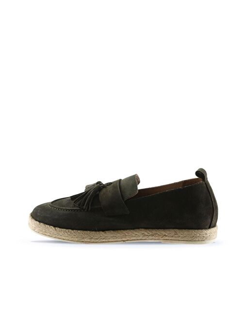 Bueno Shoes Haki Süet Erkek Espadril Ayakkabı 01ms12702 - Görsel 5