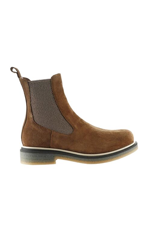 Bueno Shoes Taba Süet Kadın Düz Bot 01wt3101 - Görsel 2