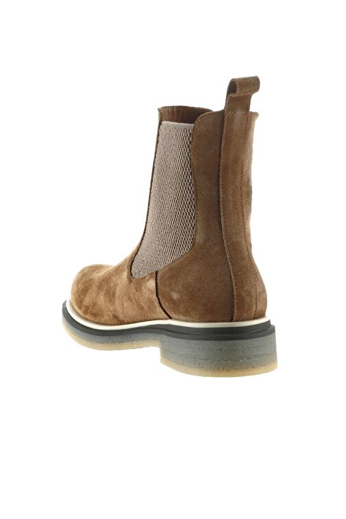 Bueno Shoes Taba Süet Kadın Düz Bot 01wt3101 - Görsel 5