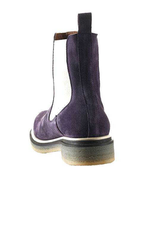 Bueno Shoes Mor Süet Kadın Düz Bot 01wt3101 - Görsel 5