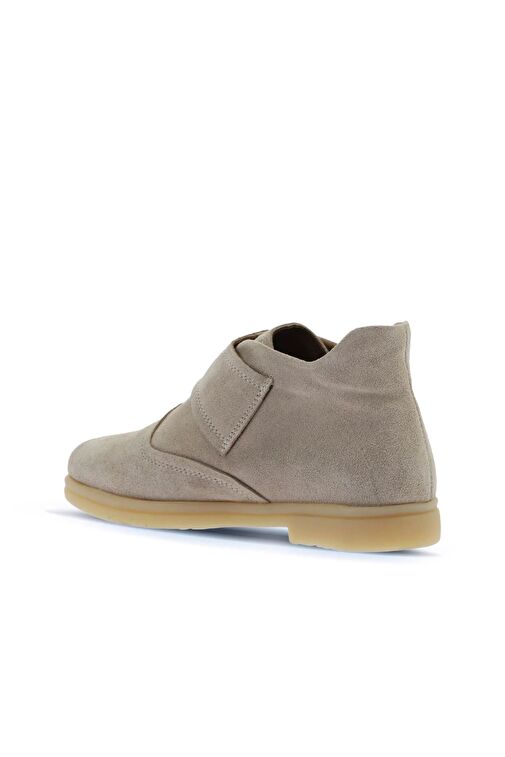 Bueno Shoes Bej Süet Kadın Düz Bot 01wt3312 - Görsel 6