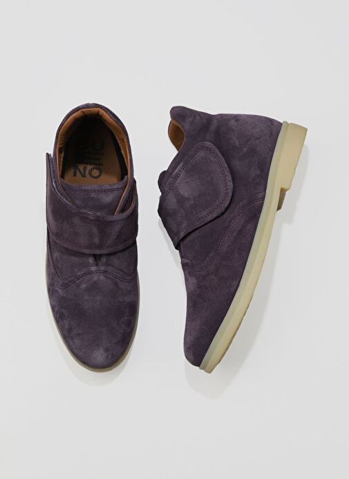 Bueno Shoes Mor Süet Kadın Düz Bot 01wt3312 - Görsel 2