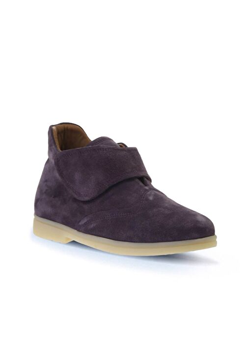 Bueno Shoes Mor Süet Kadın Düz Bot 01wt3312 - Görsel 4