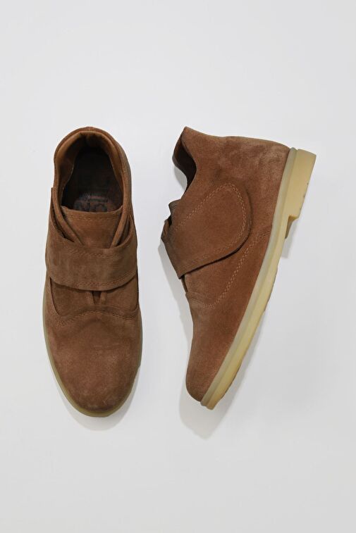 Bueno Shoes Taba Açık Süet Kadın Düz Bot 01wt3312 - Görsel 2