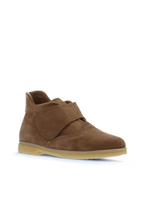 Bueno Shoes Taba Açık Süet Kadın Düz Bot 01wt3312 - Görsel 4