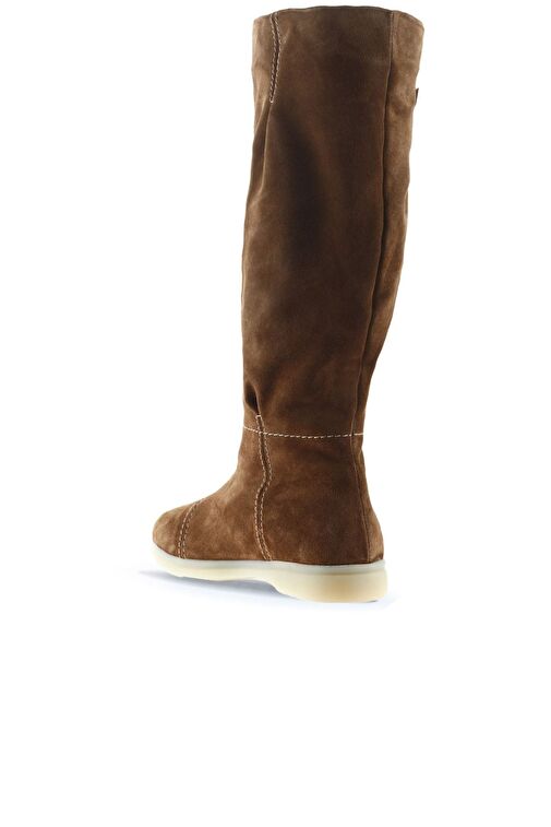 Bueno Shoes Taba Süet Kadın Düz Çizme 01wt3314 - Görsel 5