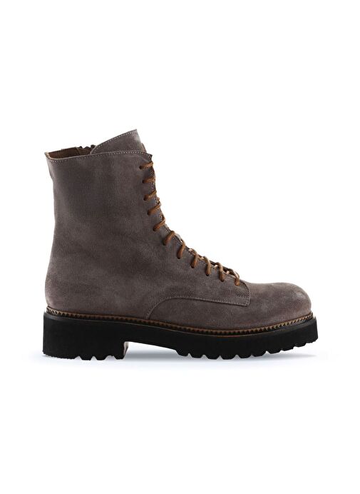 Bueno Shoes Vizon Süet Kadın Düz Bot 01wt0811 - Görsel 2