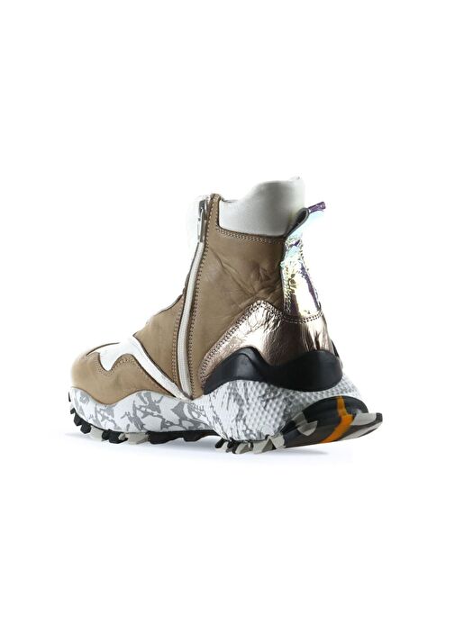 Bueno Shoes Vizon Deri Kadın Spor Bot 01wr2108 - Görsel 5
