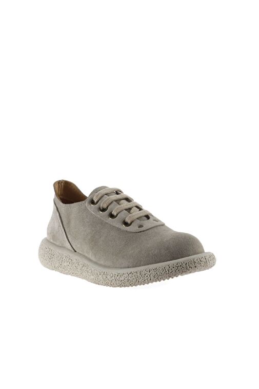 Bueno Shoes Bej Süet Kadın Düz Ayakkabı 01wu8904 - Görsel 3