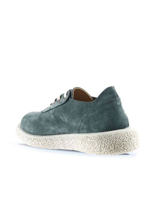 Bueno Shoes Yeşil Süet Kadın Düz Ayakkabı 01wu8904 - Görsel 5