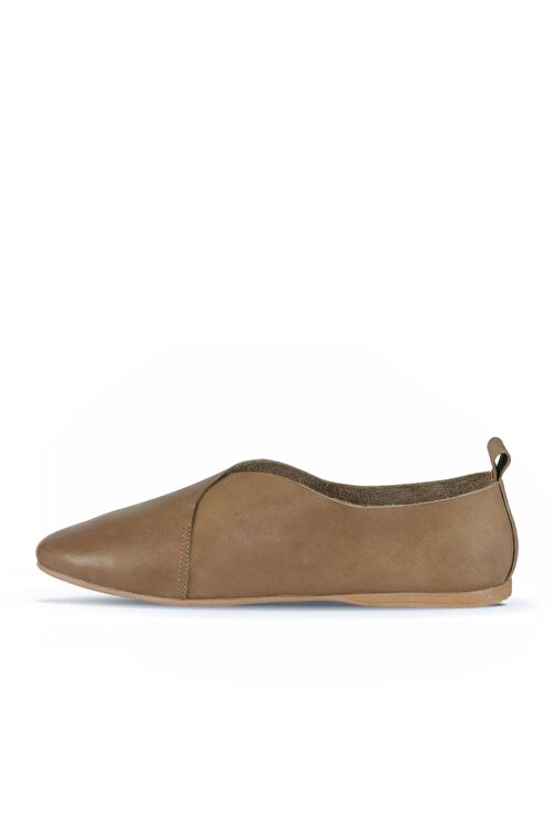 Bueno Shoes Yeşil Deri Kadın Babet 01wn0702 - Görsel 4