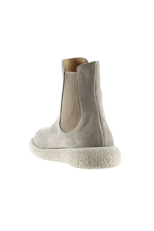 Bueno Shoes Bej Süet Kadın Düz Bot 01wu8905 - Görsel 5