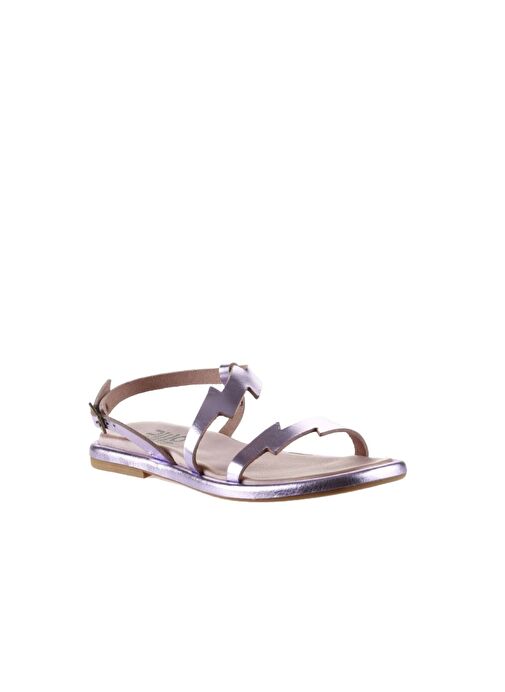 Bueno Shoes Pudra Deri Kadın Sandalet 01wu4101 - Görsel 4