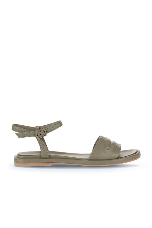 Bueno Shoes Yeşil Deri Kadın Sandalet 01wu4110 - Görsel 3