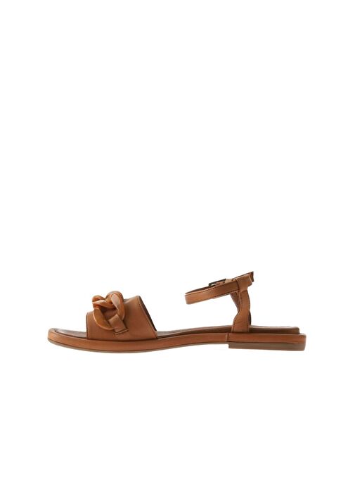Bueno Shoes Taba Deri Kadın Sandalet 01wu4112 - Görsel 5