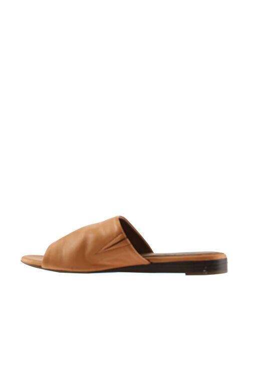 Bueno Shoes Taba Deri Kadın Düz Terlik 01wn1901 - Görsel 5