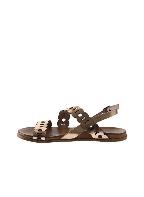 Bueno Shoes Pudra Parlak Deri Kadın Sandalet 01wu4216 - Görsel 5