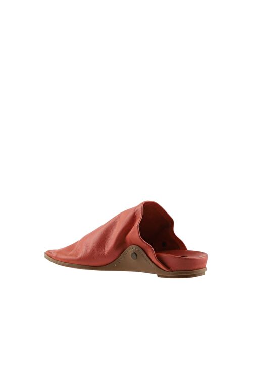 Bueno Shoes Mercan Deri Kadın Düz Terlik 01wu7602 - Görsel 6