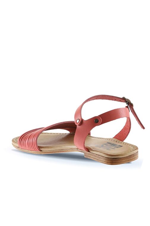 Bueno Shoes Mercan Deri Kadın Sandalet 01wu3420 - Görsel 6