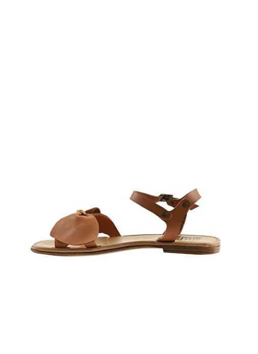 Bueno Shoes Taba Deri Kadın Sandalet 01wu3424 - Görsel 5