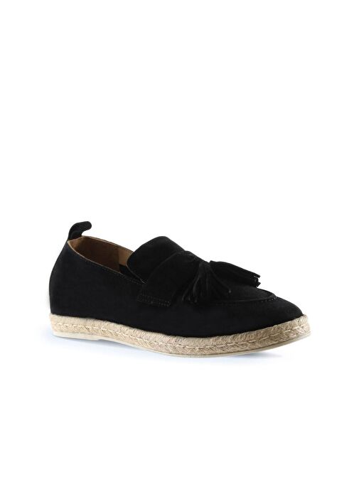 Bueno Shoes Siyah Süet Erkek Espadril Ayakkabı 01ms12702 - Görsel 3