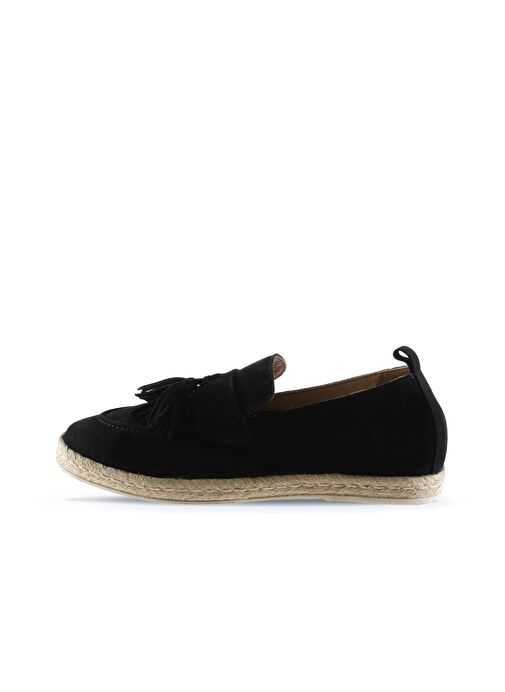 Bueno Shoes Siyah Süet Erkek Espadril Ayakkabı 01ms12702 - Görsel 4