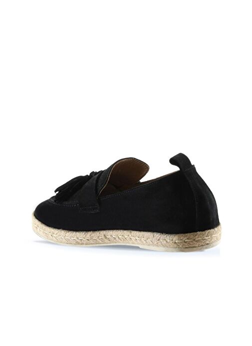 Bueno Shoes Siyah Süet Erkek Espadril Ayakkabı 01ms12702 - Görsel 5