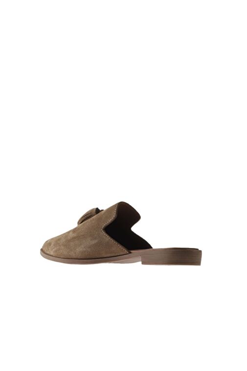 Bueno Shoes Taba Süet Kadın Düz Terlik 01wn0111 - Görsel 4