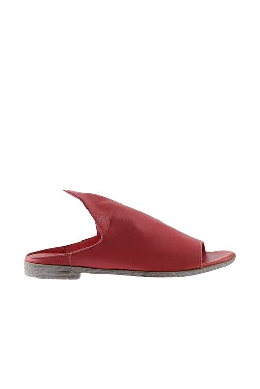 Bueno Shoes Fuşya Deri Kadın Düz Terlik 01wn5019 - Görsel 3