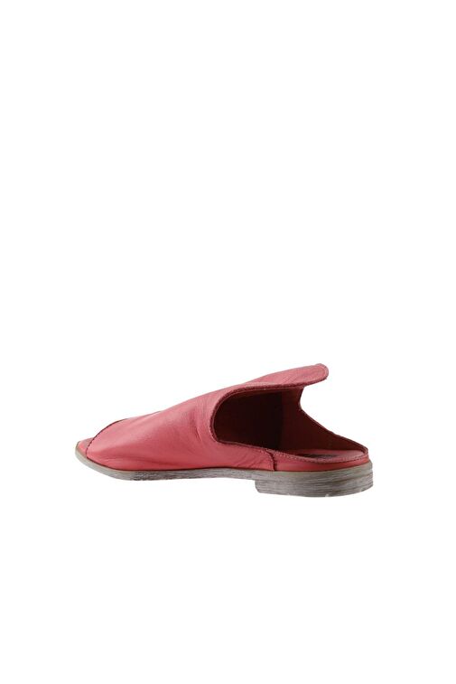 Bueno Shoes Fuşya Deri Kadın Düz Terlik 01wn5019 - Görsel 6