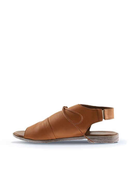 Bueno Shoes Taba Deri Kadın Sandalet 01ws2510 - Görsel 5