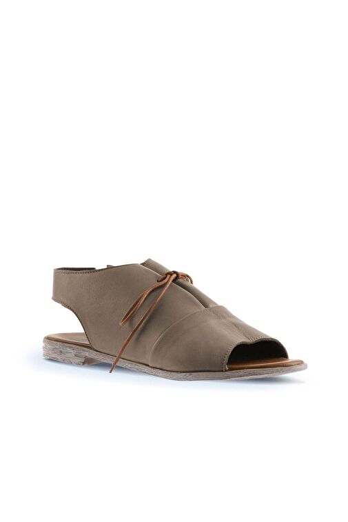 Bueno Shoes Gümüş Deri Kadın Sandalet 01ws2510 - Görsel 4