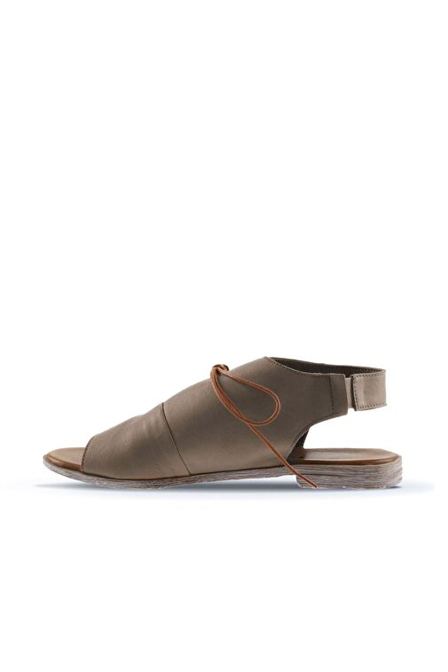 Bueno Shoes Gümüş Deri Kadın Sandalet 01ws2510 - Görsel 5