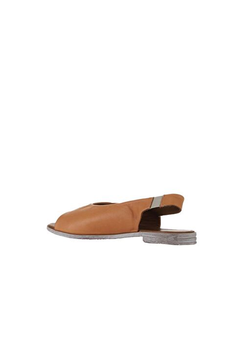 Bueno Shoes Taba Deri Kadın Sandalet 01ws2512 - Görsel 6