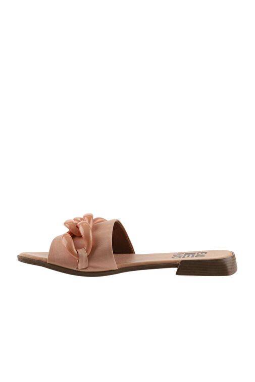 Bueno Shoes Pudra Deri Kadın Düz Terlik 01wu1815 - Görsel 5