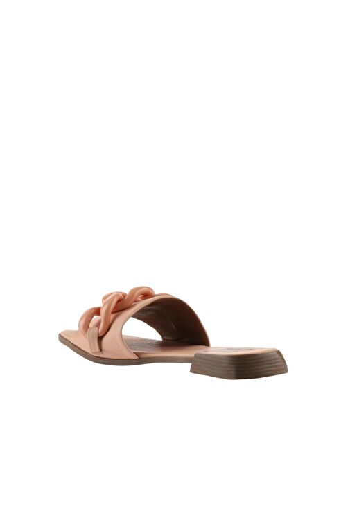 Bueno Shoes Pudra Deri Kadın Düz Terlik 01wu1815 - Görsel 6