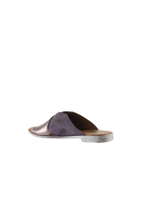 Bueno Shoes Mor Taba Süet-deri Kadın Düz Terlik 01wu3000 - Görsel 6